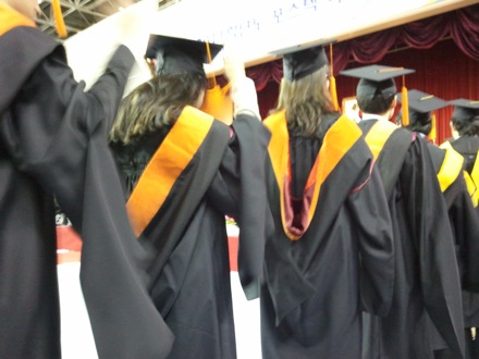 Graduation ceremonies in POSTECH, Pohang, South Korea