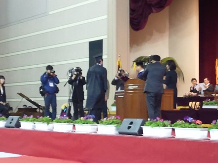 Graduation ceremonies in POSTECH, Pohang, South Korea