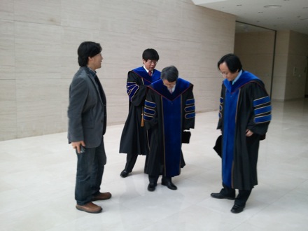 Graduation ceremonies in POSTECH, Pohang, South Korea