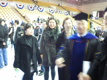 Graduation ceremonies in POSTECH, Pohang, South Korea