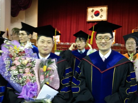 Graduation ceremonies in POSTECH, Pohang, South Korea