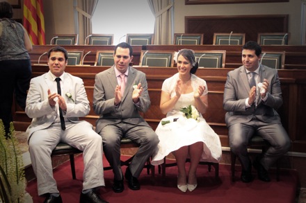 Andrea Sanchez Valencia and Hector Pous Wedding photographs