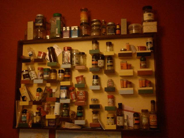 11. Erik Vegter's handmade spice rack