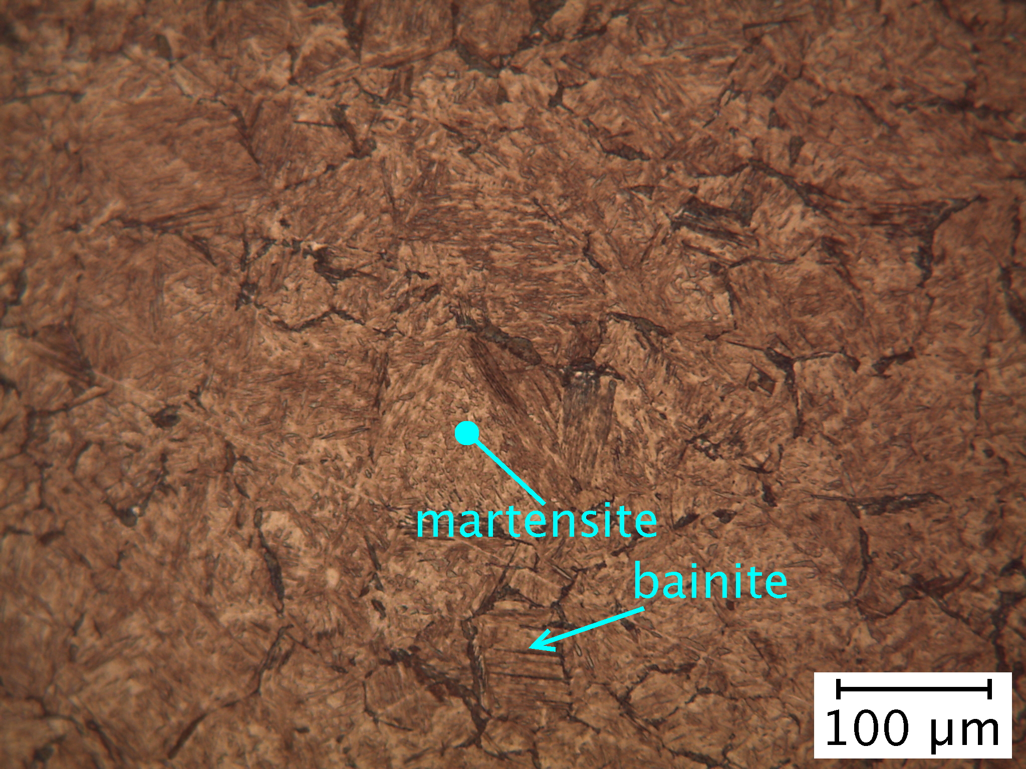 hardenability, Jominy, Jominy end quench, martensite, bainite