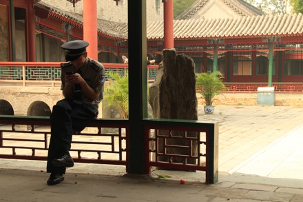 Lucy Fielding in China