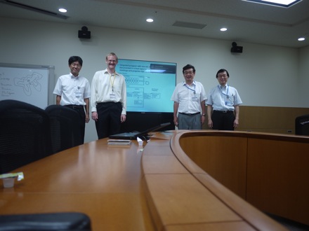 Mathew Peet at Mitsubishi Heavy Industries in Japan, Shinagawa_Meeting