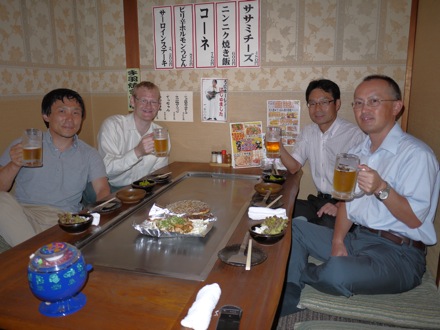 Mathew Peet at Mitsubishi Heavy Industries in Japan, Hiroshima_Okonomiyaki2_Kimura_Kawasetsu_Zenitani