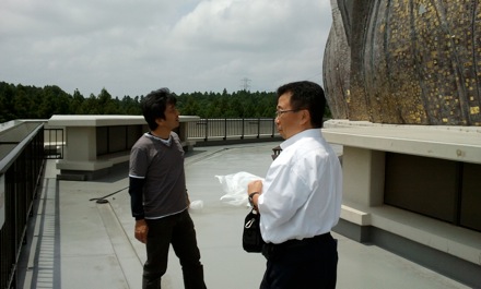 Harry Bhadeshia at NIMS in Japan, 2012
