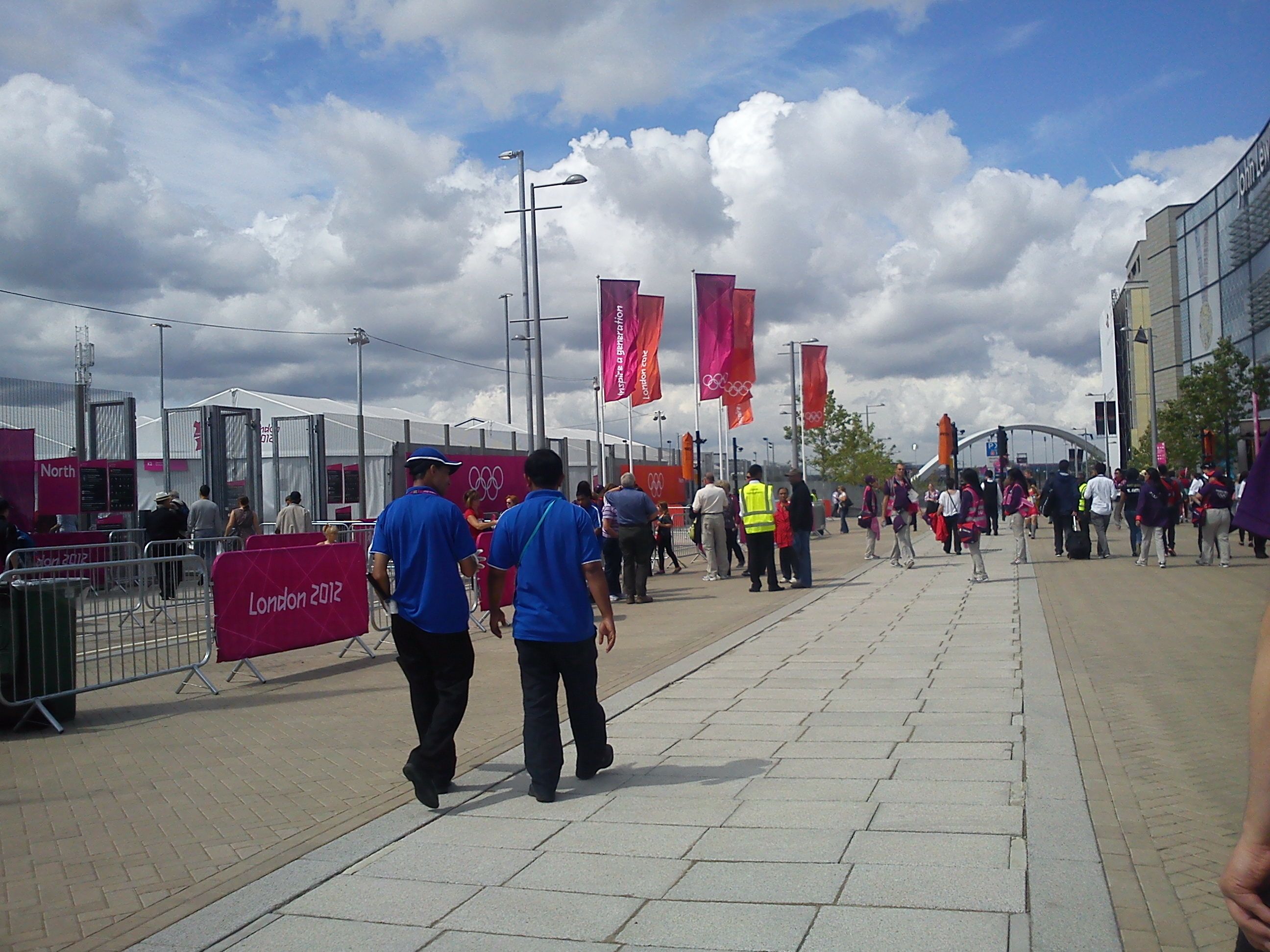 02 Arrival at Olympic Park
