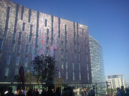 Wilberth Solano and James Nygaard at the London 2012 Olympics 17 Excel Accomodation
