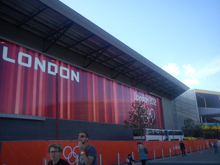 Wilberth Solano and James Nygaard at the London 2012 Olympics 13 Excel Arena