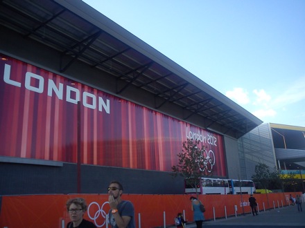 Wilberth Solano and James Nygaard at the London 2012 Olympics  13 Excel Arena