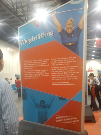 Wilberth Solano and James Nygaard at the London 2012 Olympics 29 Display