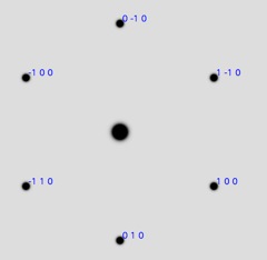 epsilon iron, hexagonal iron, hexagonal close packed, electron diffraction, X-ray diffraction