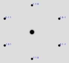 epsilon iron, hexagonal iron, hexagonal close packed, electron diffraction, X-ray diffraction