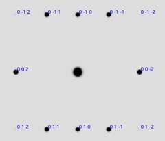 epsilon iron, hexagonal iron, hexagonal close packed, electron diffraction, X-ray diffraction