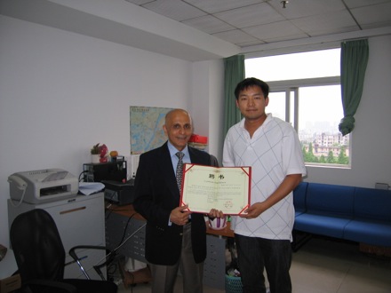 Amir Shirzadi,Wuhan University of Science and Technology, 100 Talents Programme, China