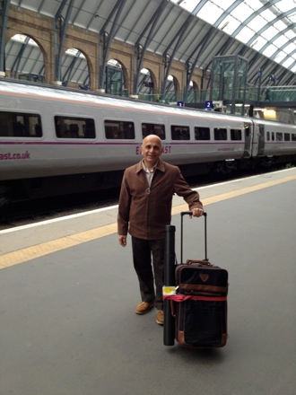 Amir Shirzadi at  Diffusion Bonding Conference, Aachen-Germany and St Pancras station in London