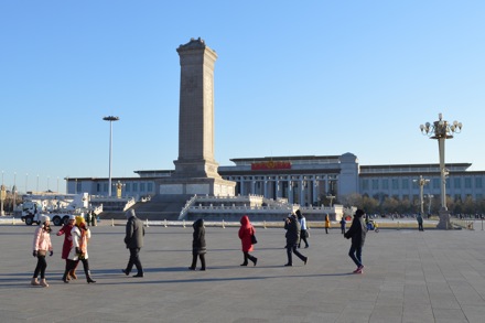 Hector Pous, Andrea, China, Beijing, December 2012, Yan Pei