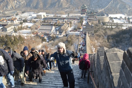 Hector Pous, Andrea, China, Beijing, December 2012, Yan Pei