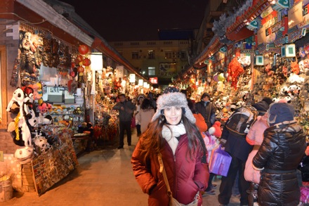 Hector Pous, Andrea, China, Beijing, December 2012, Yan Pei