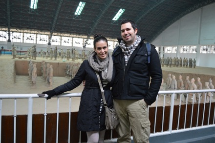 Hector Pous, Andrea Sanchez Valencia, China, Beijing, December 2012