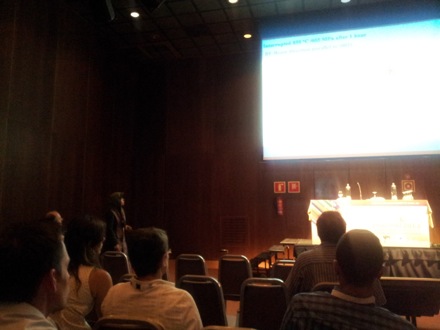 Phase transformations and complex properties research group, Hala Salman Hasan in Spain, EUROMAT, 2013