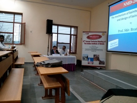 Phase Transformations and Complex Properties Research Group, Harry Bhadeshia, Varanasi, India, National Metallurgists Day, Conference, Banaras Hindu University