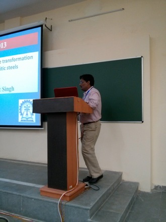 Phase Transformations and Complex Properties Research Group, Harry Bhadeshia, Varanasi, India, National Metallurgists Day, Conference, Banaras Hindu University