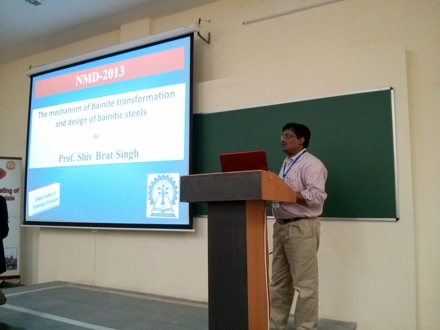 Phase Transformations and Complex Properties Research Group, Harry Bhadeshia, Varanasi, India, National Metallurgists Day, Conference, Banaras Hindu University