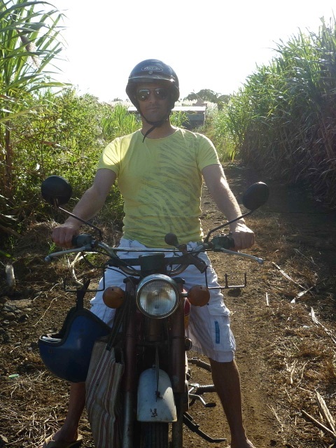 Tim Ramjaun in Mauritius, Easy rider