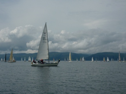 Tim Ramjaun, sailing around Scotland