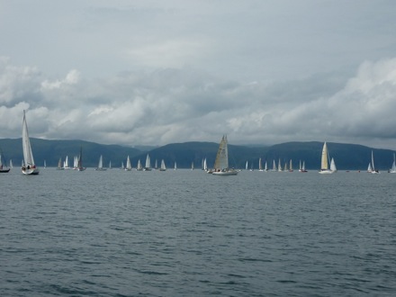 Tim Ramjaun, sailing around Scotland