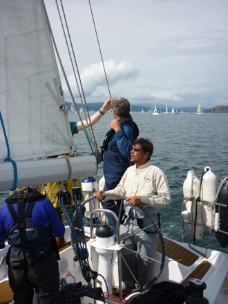 Tim Ramjaun, sailing around Scotland