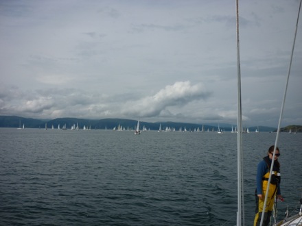 Tim Ramjaun, sailing around Scotland