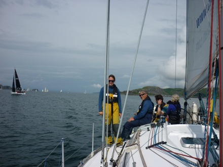 Tim Ramjaun, sailing around Scotland