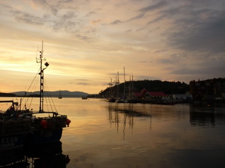 Tim Ramjaun, sailing around Scotland