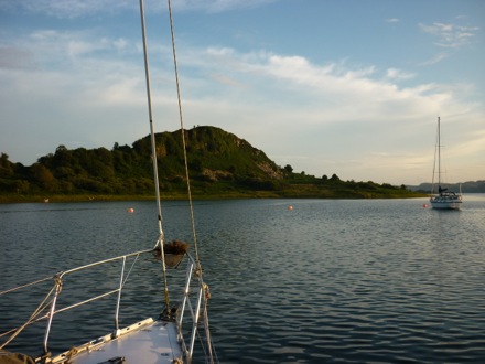 Tim Ramjaun, sailing around Scotland