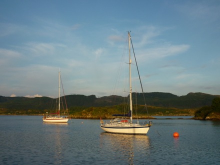 Tim Ramjaun, sailing around Scotland