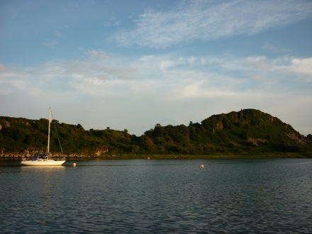 Tim Ramjaun, sailing around Scotland