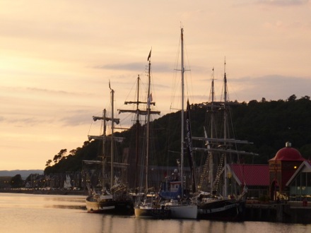 Tim Ramjaun, sailing around Scotland