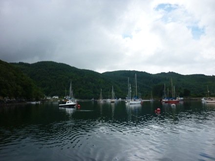 Tim Ramjaun, sailing around Scotland