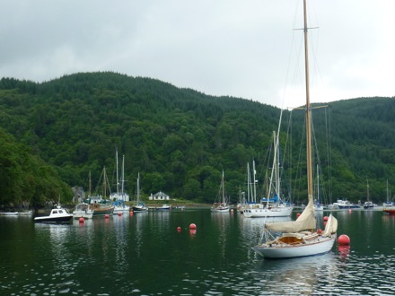 Tim Ramjaun, sailing around Scotland