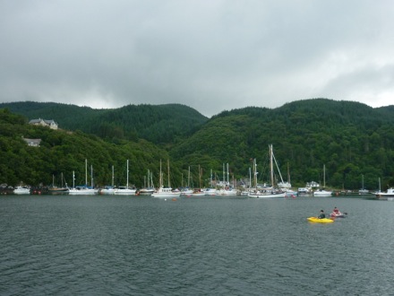 Tim Ramjaun, sailing around Scotland