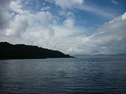 Tim Ramjaun, sailing around Scotland