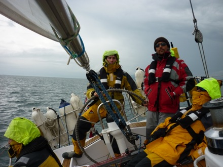 Tim Ramjaun, sailing around Scotland