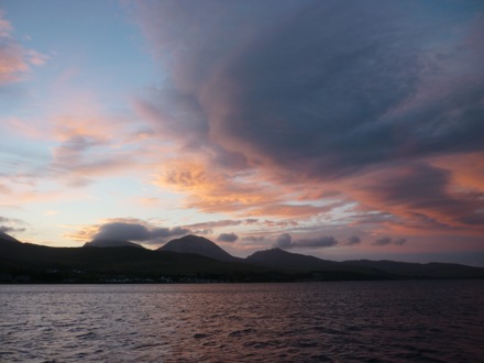 Tim Ramjaun, sailing around Scotland