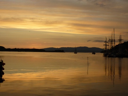Tim Ramjaun, sailing around Scotland