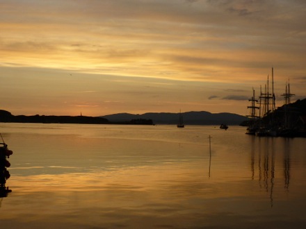 Tim Ramjaun, sailing around Scotland