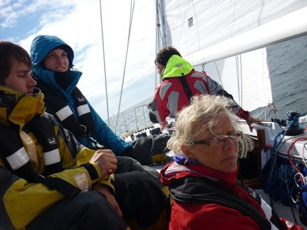 Tim Ramjaun, sailing around Scotland